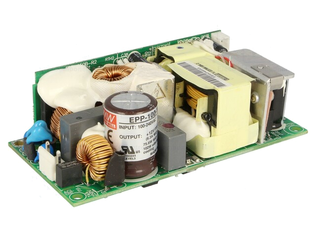 Voedingseenheid: schakelende; open; 100W; 127÷370VDC; 90÷264VAC Voedingseenheid: schakelende; open; 100W; 127÷370VDC; 90÷264VAC